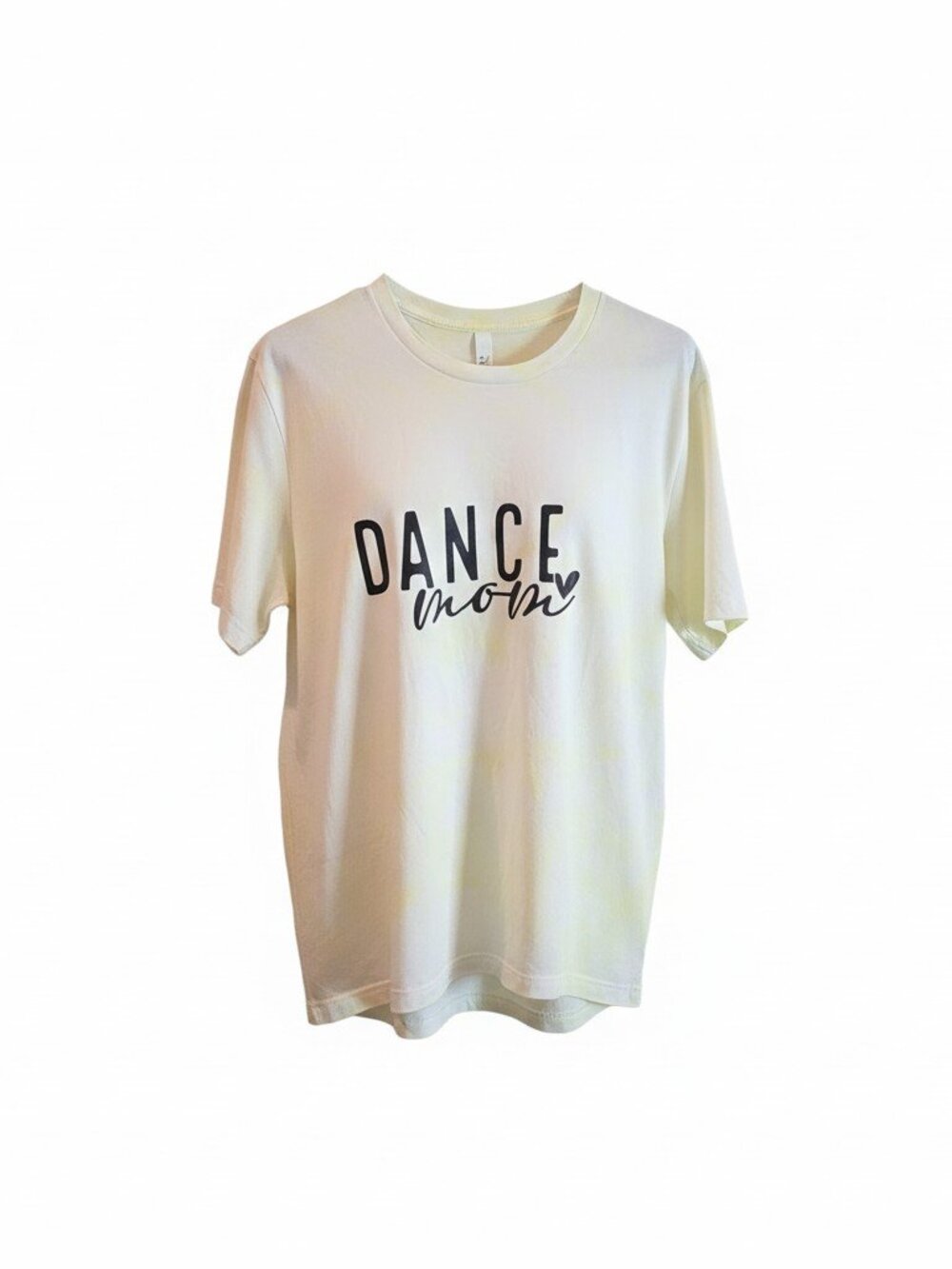 Yellow Tie Dye Dance Mom Tee